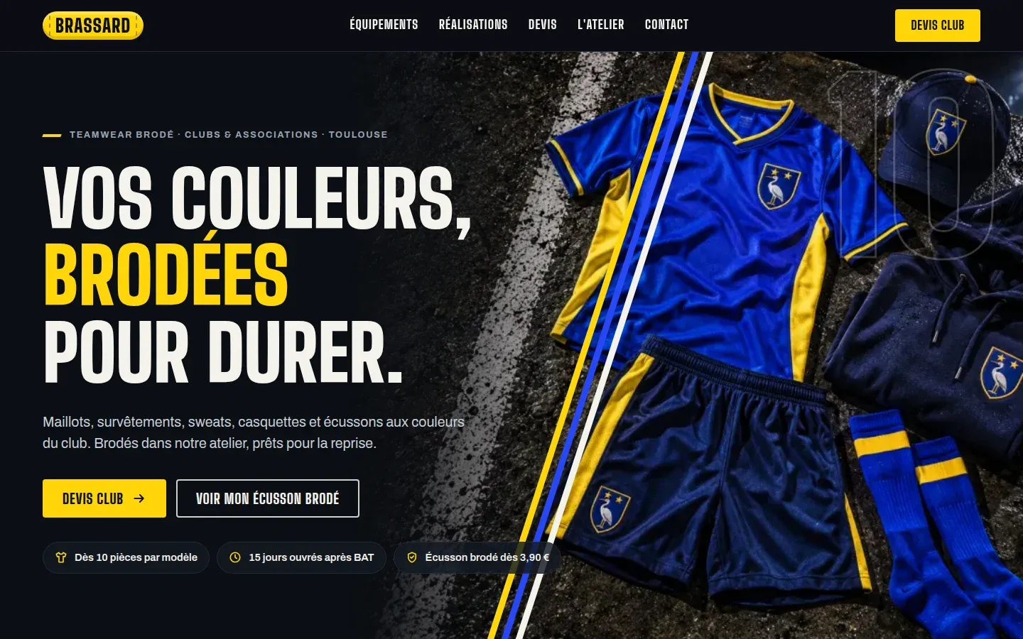 Démo : l’accueil du site de Brassard, atelier imaginé.